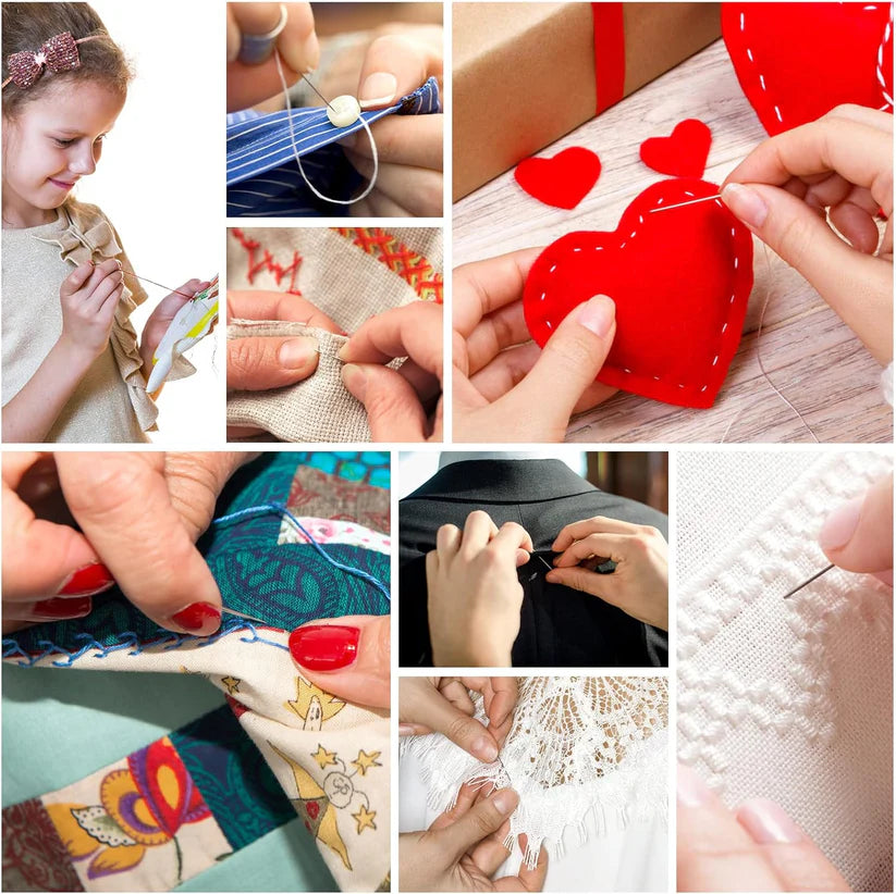 24 Agujas Enhebrado automático Needlesslux (+2 cajas de madera)